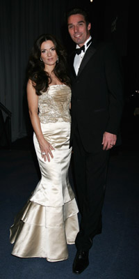 Michael Stich with his wife Alexandra  Photo by Chris Jackson/ 2007 Getty Images