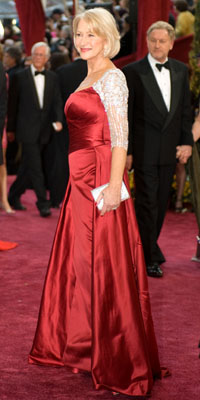 Dame Helen Mirren 80th Academy Awards, 80th Show Day
